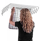 Настінна сушарка для білизни, телескопічна Gimi Brio Super 120 см (6м) (GM07312), фото 6