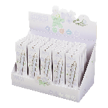 Ручка гелева автоматична BLOSSOM, 0.5 мм, ароматний грип, Шафран, сині чорнила, в блістері, фото 3