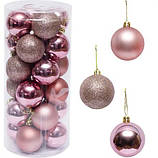 Набір кульок 24 штуки D8см ZWH8CM, фото 3