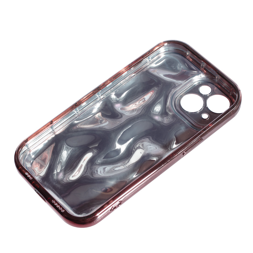 Накладка Aluminium Case Apple iPhone 14, Рожевий, силіконова, оригінальна, фото 1