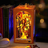 Бук Нук Щасливого Різдва книжковий куточок Румбокс DIY Merry Christmas Book Nook TC-38, фото 6