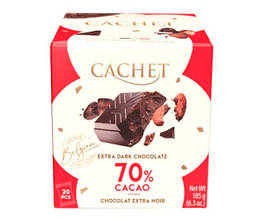 Цукерки Cachet Minis Red з екстрачного шоколаду 70% 185 г