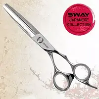 Ножиці для стрижки Sway 110 61255 Japanese Takuma 5.5 філірувальні
