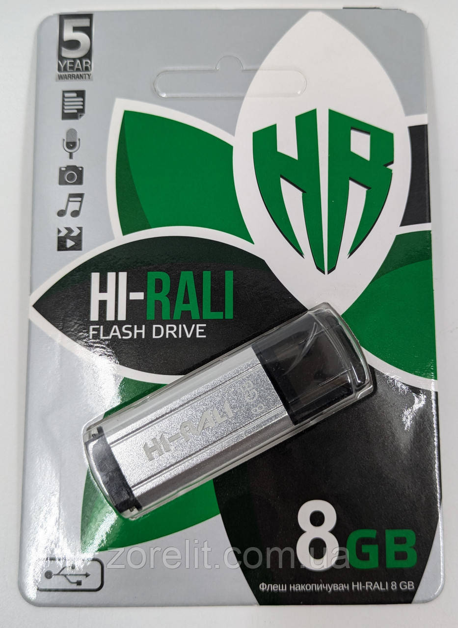 Флешка USB Hi-Rali 8Gb