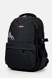 Міський рюкзак Tourist 6652 чорний, фото 2
