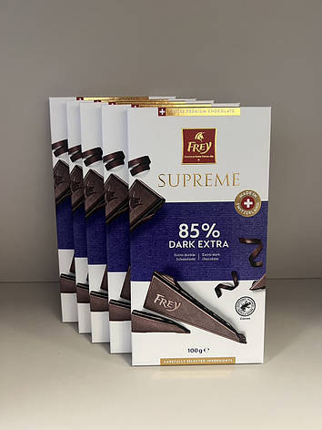 Frey Supreme 85% Темний Екстра 100г, фото 1