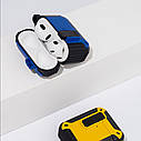 Чехол Defender Case for AirPods 3 yellow/black blue/black, фото 7