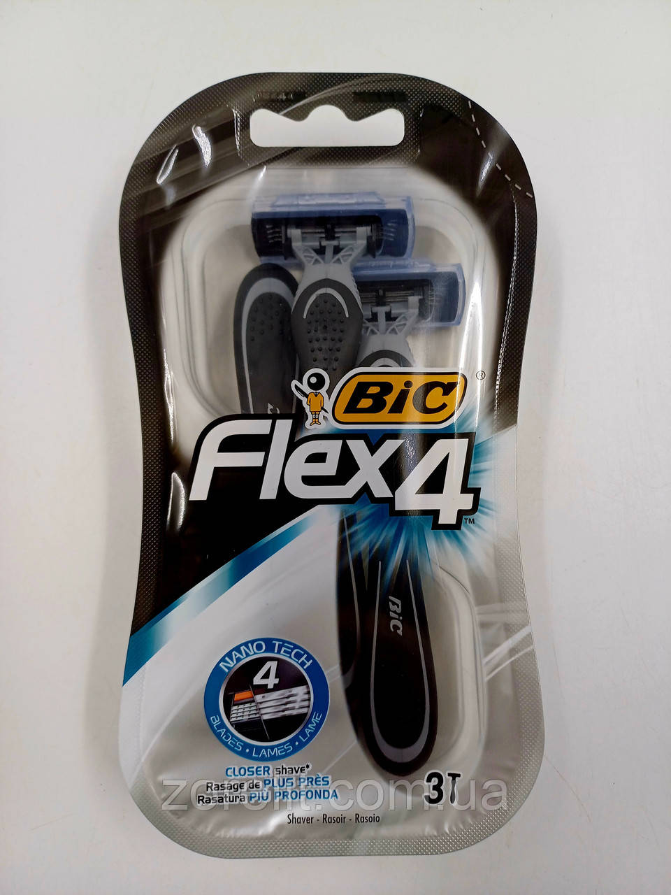 Станок для гоління BIC 4 комфорт (3 шт.)