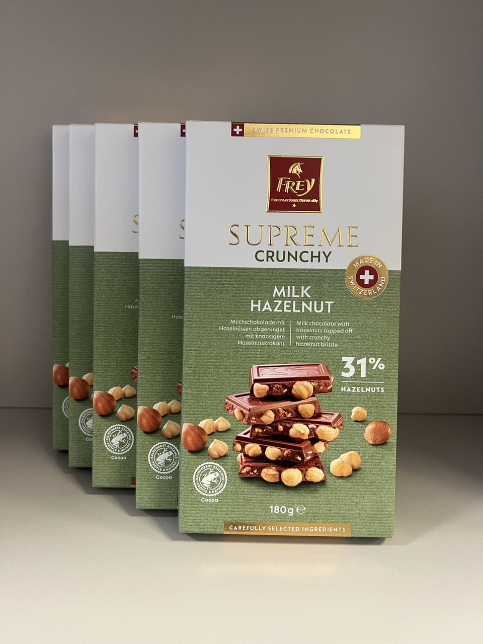 Frey Supreme Milk Crunchy Nut 180 г