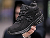 Чоловічі зимові кросівки з хутром New Balance 740 Gore-tex Black чорні водонепроникні, фото 7
