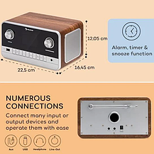 Інтернет-радіо Auna Connect 100 MKII, Німеччина, фото 5