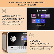 Інтернет-радіо Auna Connect 100 MKII, Німеччина, фото 6