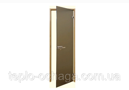 Двері міжкімнатні — Tesli Aqua Bronze Sateen 2000х800, фото 1
