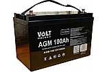 Аварійний комплект ДБЖ Volt Polska SINUS PRO 1000W та акумулятор VOLT AGM VRLA 100Ah (3SP100012W+6AKUXAG100), фото 3