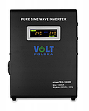 Аварійний комплект ДБЖ Volt Polska SINUS PRO 1000W та акумулятор VOLT AGM VRLA 100Ah (3SP100012W+6AKUXAG100), фото 5