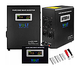 Аварійний комплект ДБЖ Volt Polska SINUS PRO 1000W та акумулятор VOLT AGM VRLA 100Ah (3SP100012W+6AKUXAG100), фото 6