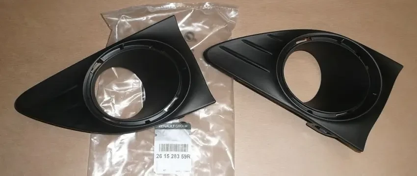 Накладки ПТФ Renault Sandero 2 (2013-2016), 261528359R