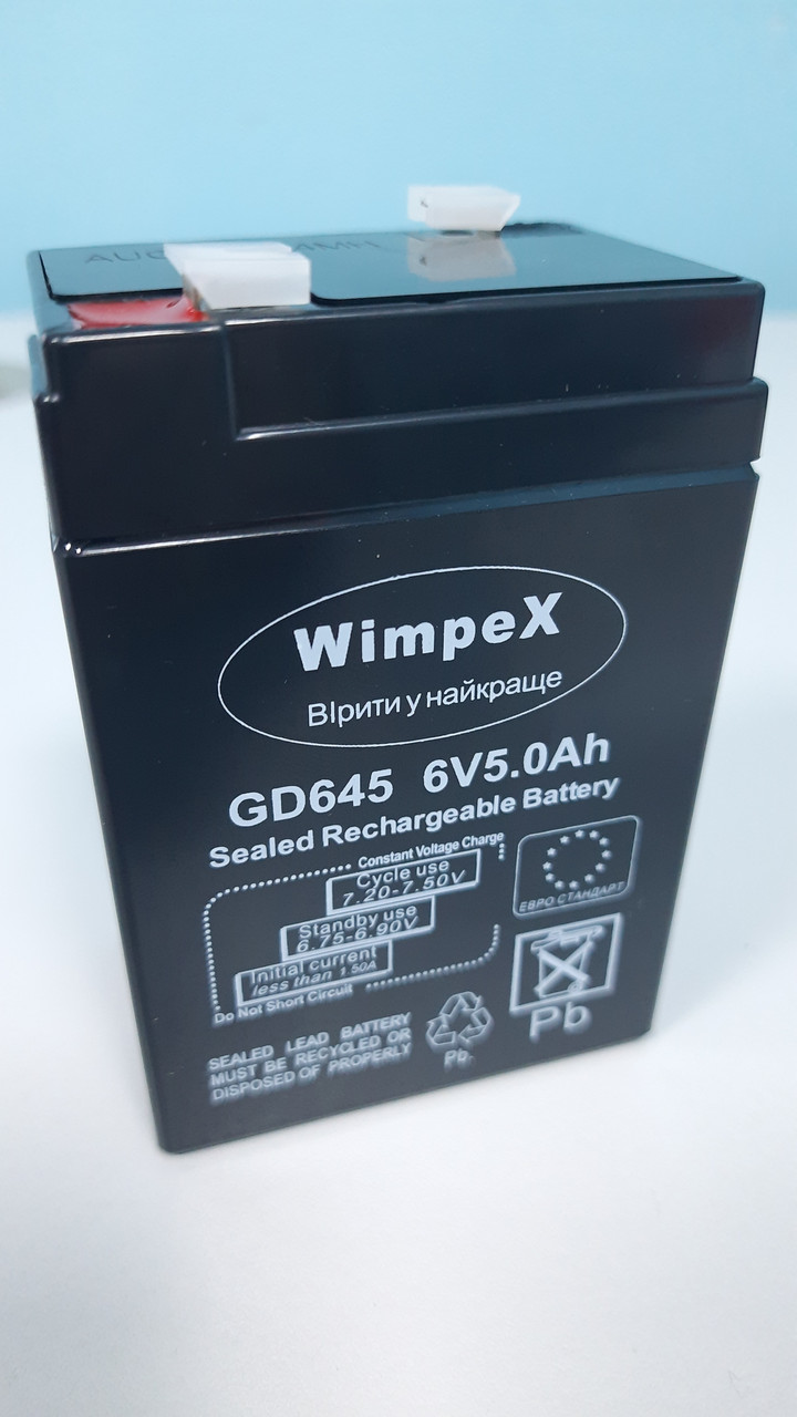 Аккумулятор (6В5Ач) 6V5Ah/20HR 2024г в Украине. Купить торгово-кассовое ...