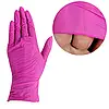 Рукавички нітрілові (маджента) SafeTouch MAGENTA MEDICOM 3,5 г 100шт S, фото 4