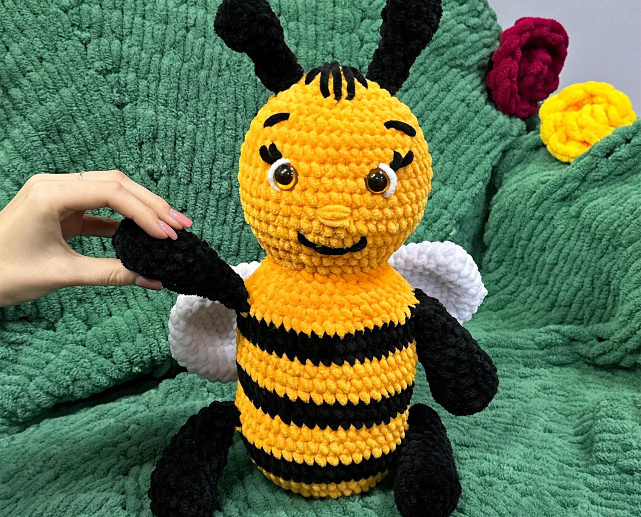 БДЖІЛКА, Майстер-клас із в'язання іграшки амігурумі (рівень початківець), фото 1