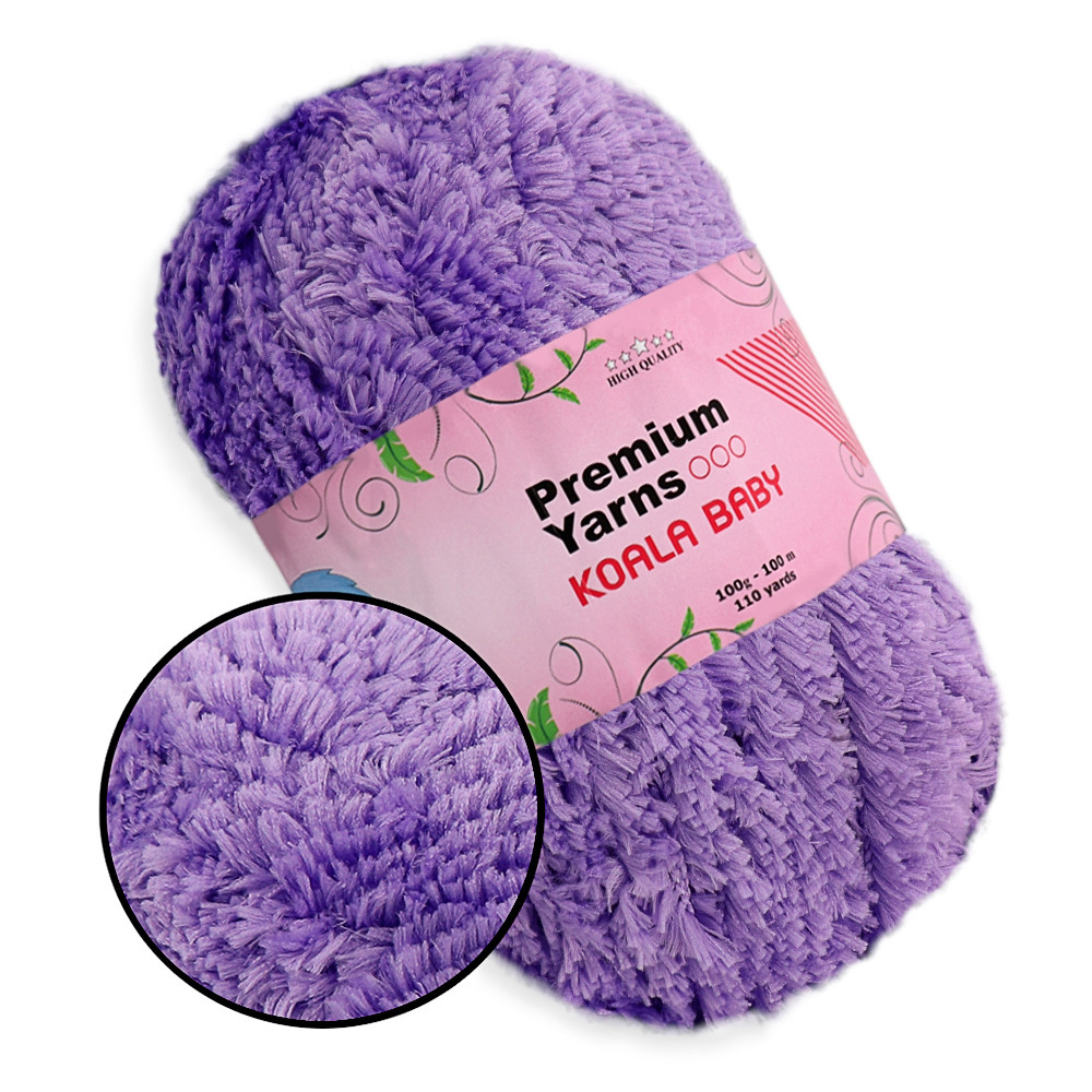 Premium Yarn Koala Baby 100, Бузок №164, фото 1