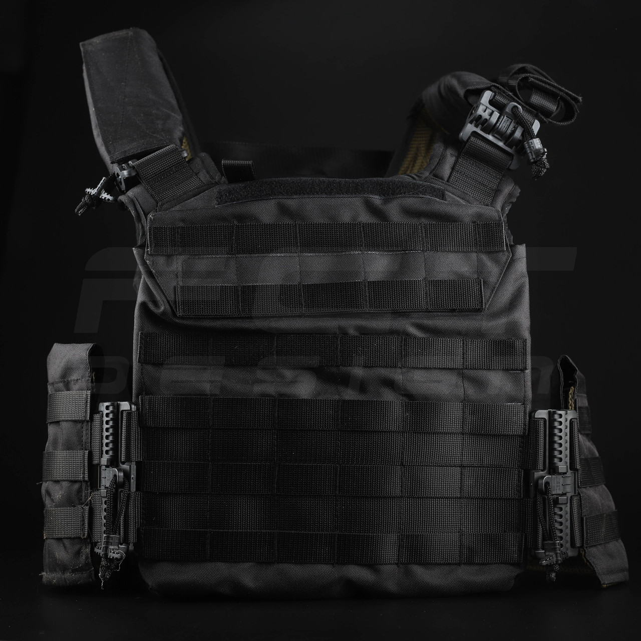 Плитоноска FCT зі швидкоскиданням кордура чорна, фото 1