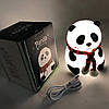 Ночник Лампа usb для повербанка панда, Нічник для дому, Красивий дитячий нічник малюка AP-92, фото 4