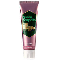 Багатофункціональна зубна паста із зеленим прополісом Свіжий персик Median Green Propolis Fresh Peach Toothpaste 100g