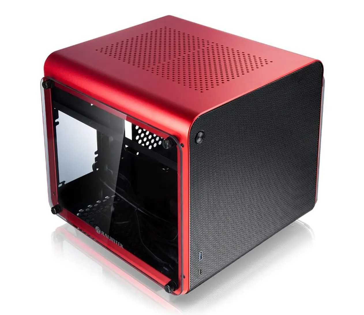 Корпус Raijintek Metis Evo Tempered Glass Red (0R20B00164)