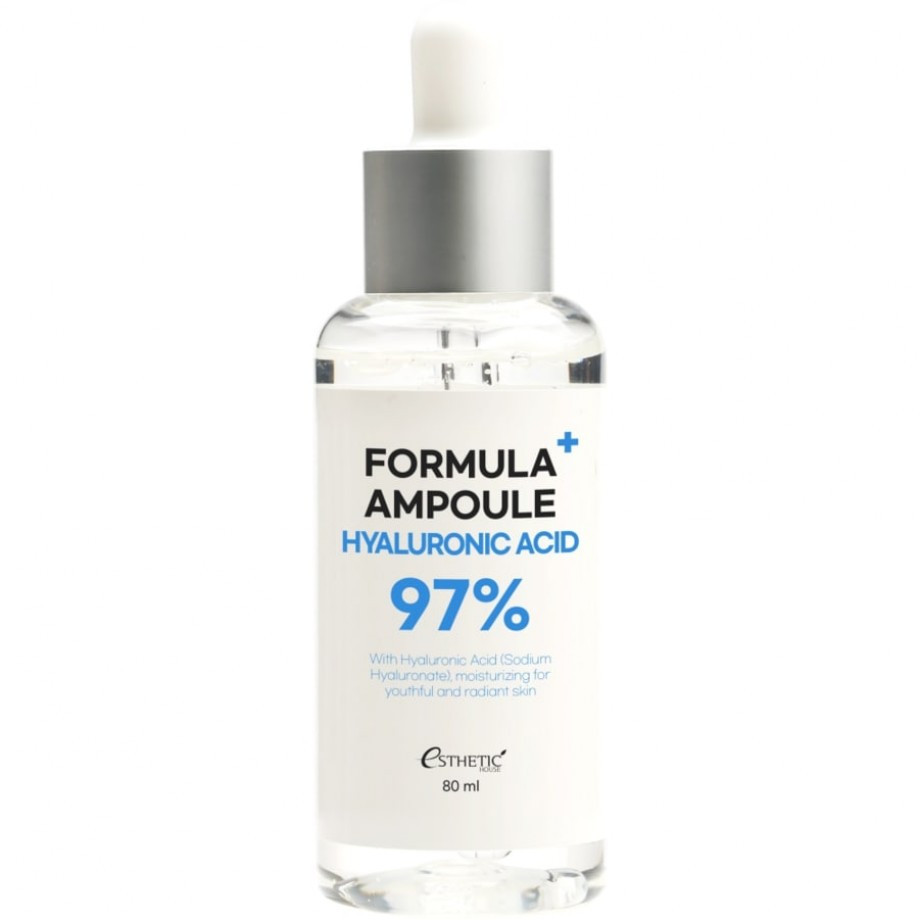 Сироватка відновлююча з гіалуроновою кислотою Esthetic House Formula Ampoule Hyaluronic Acid 80ml, фото 1