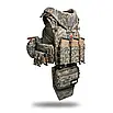 Плитоноска Neptun GEN4 V4 піксель із балістичним захистом 1 класу, системою швидкого скидання + 9 підсумків, фото 6