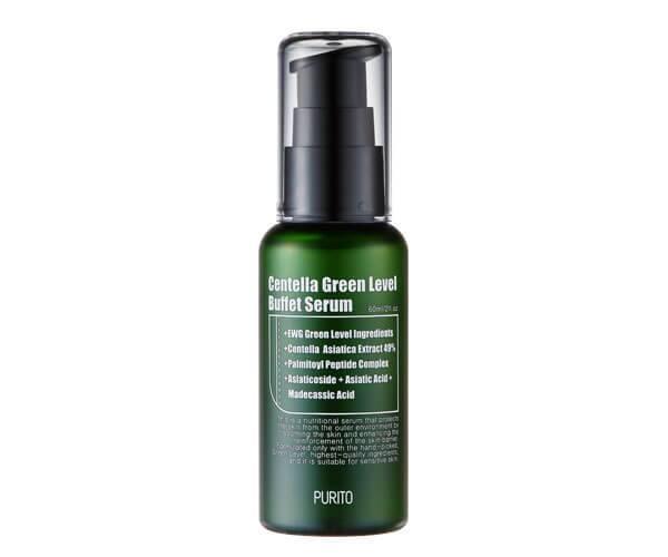 Сироватка Заспокійлива З Екстрактом Центелли Purito Centella Green Level Buffet Serum 60ml, фото 1