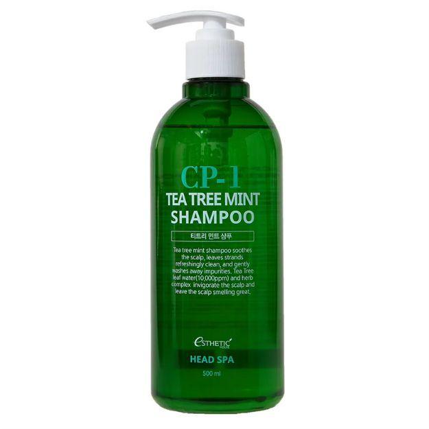 Шампунь для волосся заспокійливий ESTHETIC HOUSE CP-1 TEA TREE MINT SHAMPOO 500ml, фото 1