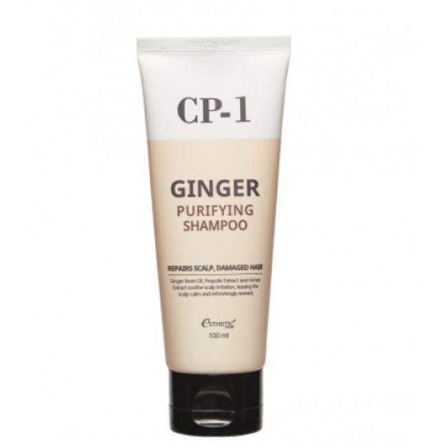 Шампунь для волосся очищуючий з імбиром ESTHETIC HOUSE CP-1 Ginger Purifying Shampoo 100ml, фото 1