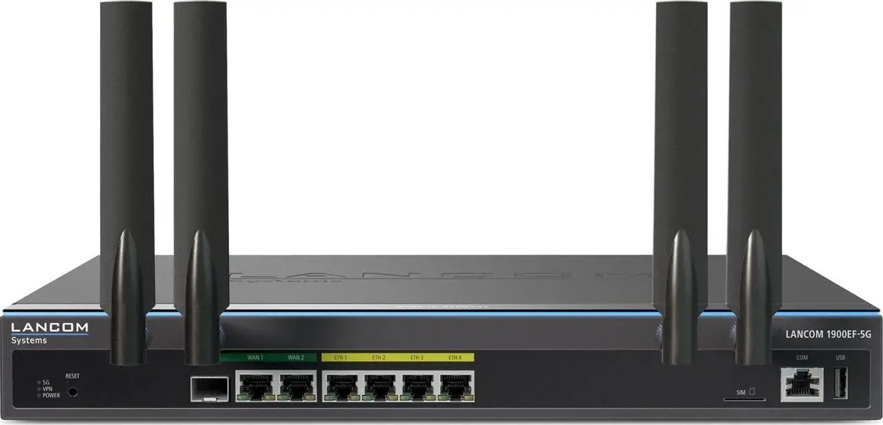 Бездротовий маршрутизатор (роутер) Lancom Systems 1900EF-5G (62132)