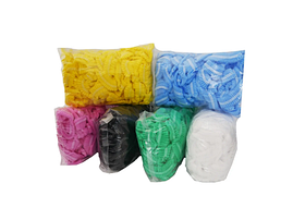 Одноразові шапочки "Шарлотка" , 2 резинки, 100 шт/уп