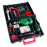 Дриль електричний NOWA Wi 950bl kit, фото 7