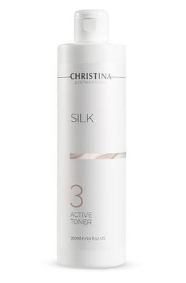 ACTIVE TONER SILK CHRISTINA Активний тонік (крок 3) 300 мл