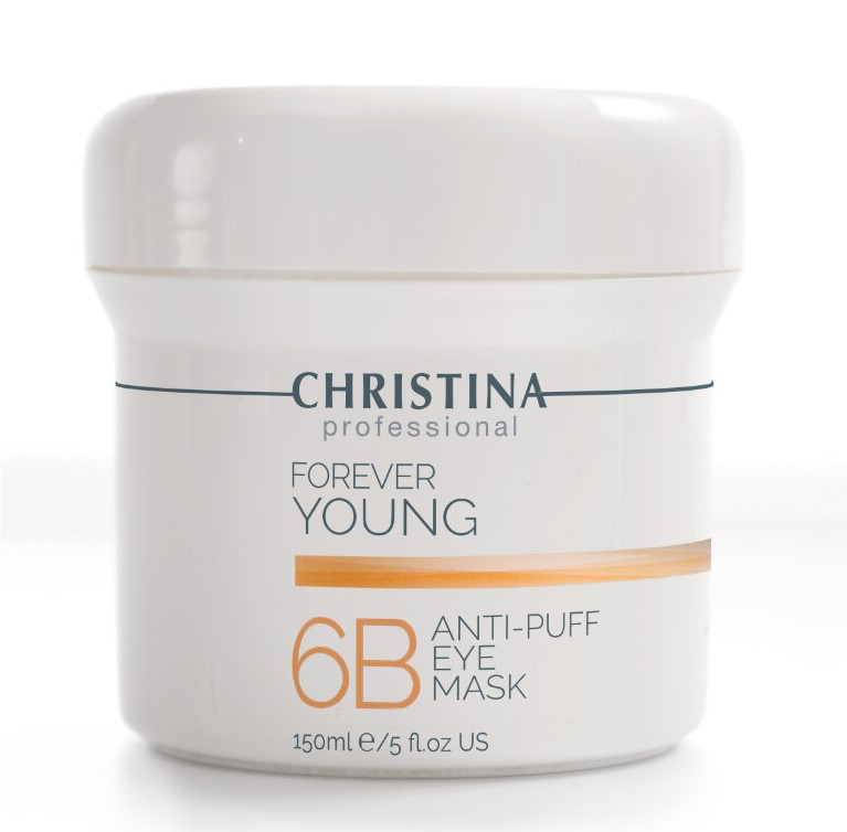 Доглядова маска проти набряків навколо очей альгінатна ANTI PUFF EYE MASK FOREVER YOUNG CHRISTINA (крок 6b) 150г, фото 1