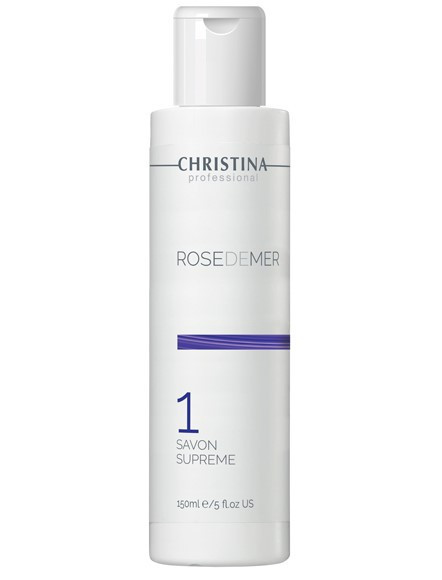 SAVON SUPREM ROSE DE MER CHRISTINA Антисептичне мило (крок 1) 150 мл, фото 1