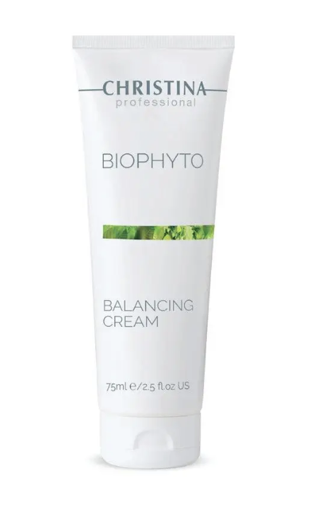 Крем для обличчя BALANCING CREAM BIO PHYTO CHRISTINA 75 мл заспокійливий зволожуючий для проблемної шкіри, фото 1