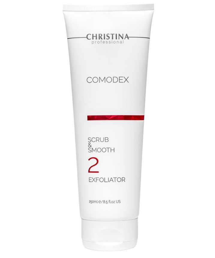 SCRUB & SMOOTH EXFOLIATOR COMODEX CHRISTINA Вирівнювальний скраб-ексфоліатор 20 мл (розлив)