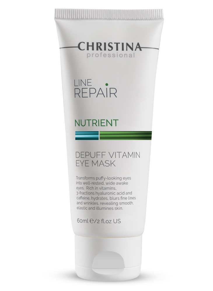 DEPUFF VITAMIN EYE MASK LINE REPAIR NUTRIENT CHRISTINA Вітамінна омолоджувальна маска навколо очей 60 мл