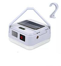 Ліхтар кемпінг DP-K7-90, 2х18650, сон. панель, power bank, ЗУ Type-C, гачок