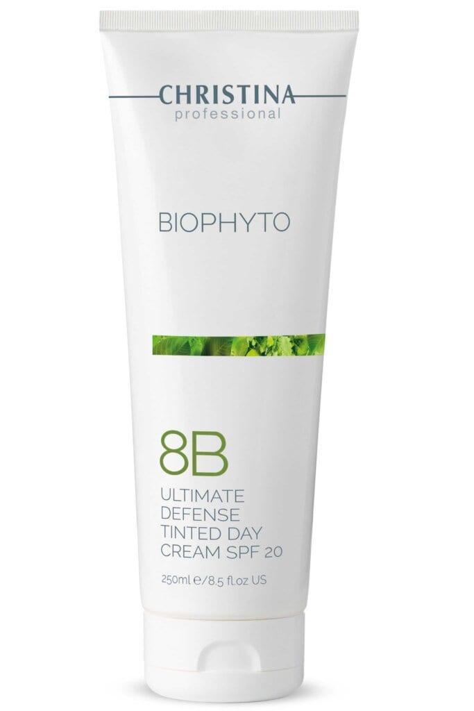 Денний крем із тоном ULTIMATE DEFENSE TINTED DAY CREAM SPF20 BIO PHYTO CHRISTINA "Абсолютний Захист" (крок 8b) 250 мл, фото 1