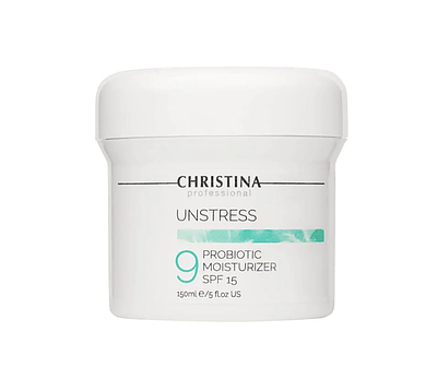 PROBIOTIC DAY CREAM SPF15 UNSTRESS CHRISTINA Денний крем з пробіотичною дією SPF 15 (крок 9) 150 мл