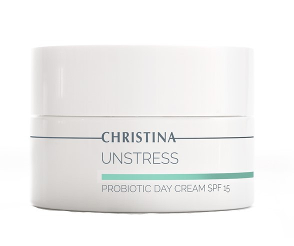 PROBIOTIC DAY CREAM SPF15 UNSTRESS CHRISTINA Денний крем з пробіотичною дією SPF 15 50 мл