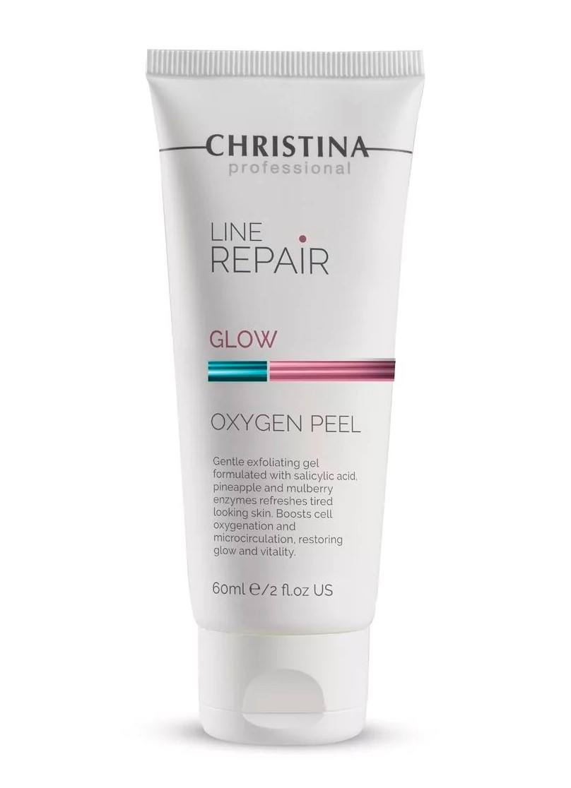 Кисневий пілінг для професійного догляду за шкірою обличчя OXYGEN PEEL LINE REPAIR GLOW CHRISTINA 60 мл, фото 1