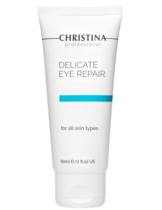 Крем для шкіри навколо очей DELICATE EYE REPAIR CHRISTINA 60 мл зволожуючий живлячий омолоджуючий, фото 1