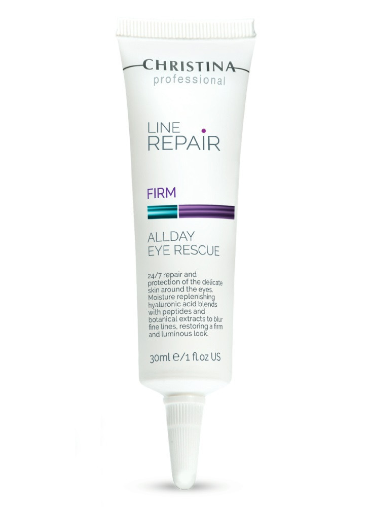 Крем для шкіри навколо очей ALL DAY EYE RESCUE LINE REPAIR FIRM CHRISTINA 30 мл заспокійливий від зморшок та набряків, фото 1